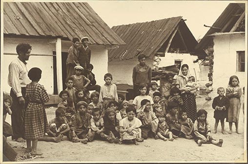 »Zigeuner-Lager in Oberwart«, 1936/37